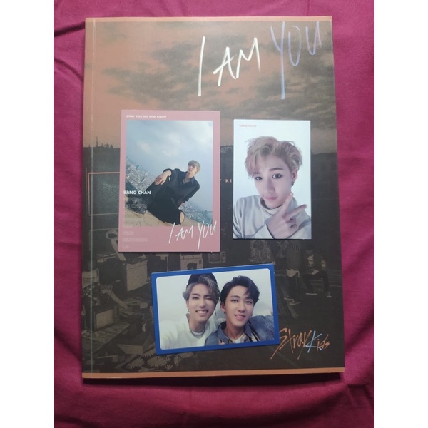 READY INA OFFICIAL ALBUM STARY KIDS I AM YOU PHOTOCARD BANGCHAN