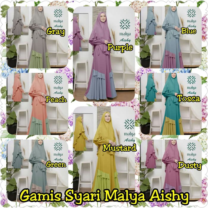 Gamis Syari Malya Aishy -