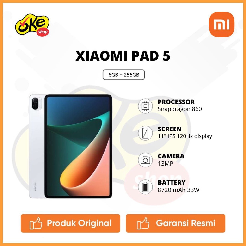 Xiaomi Mi Pad 5 6/256GB Tablet