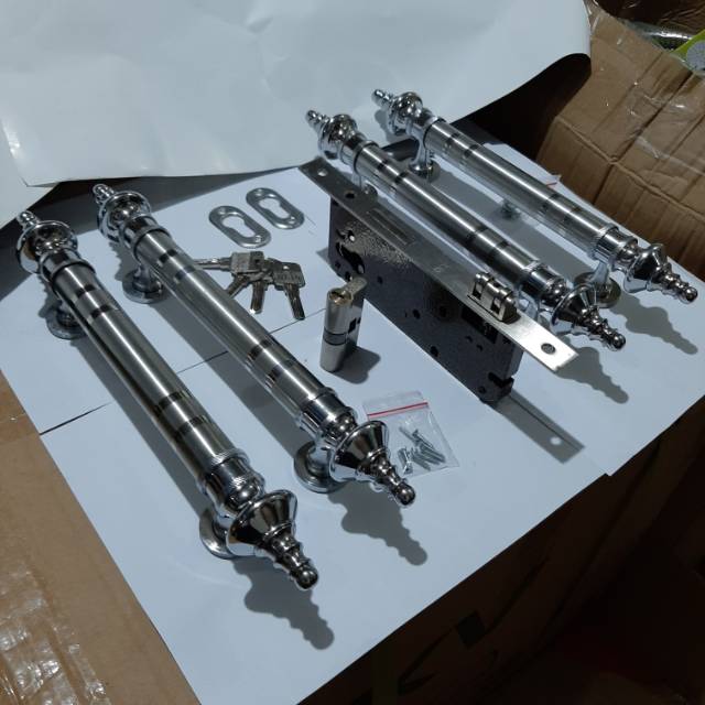 tarikan pintu 2 PION / paket promo / pegangan pintu / pull handle ss