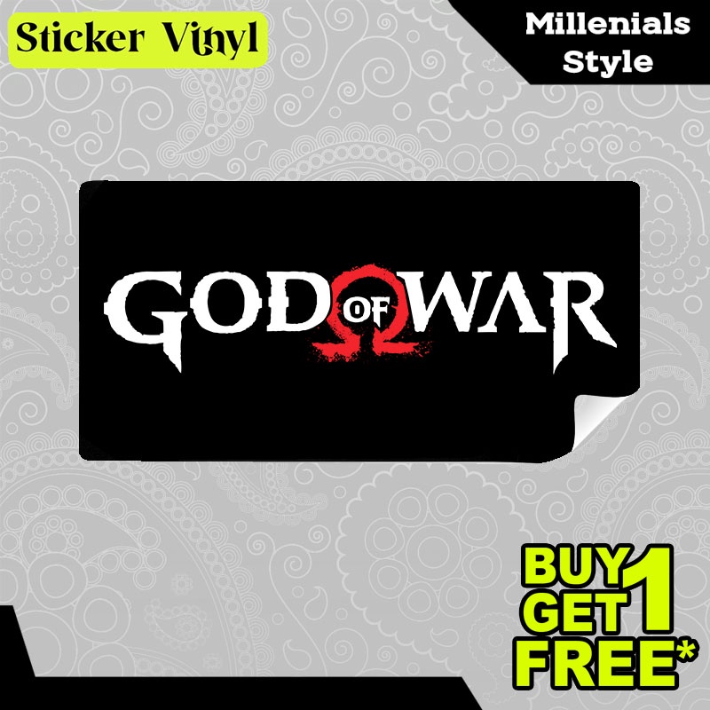 

Stiker Sticker God Of War 2018 Logo Game PC Unik dan Terkenal Aesthetic Bahan Vinyl Satuan Anti Air