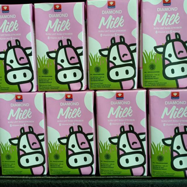 

Susu UHT Diamond Milk 125 ml ( Rasa Coklat & Strawberry )