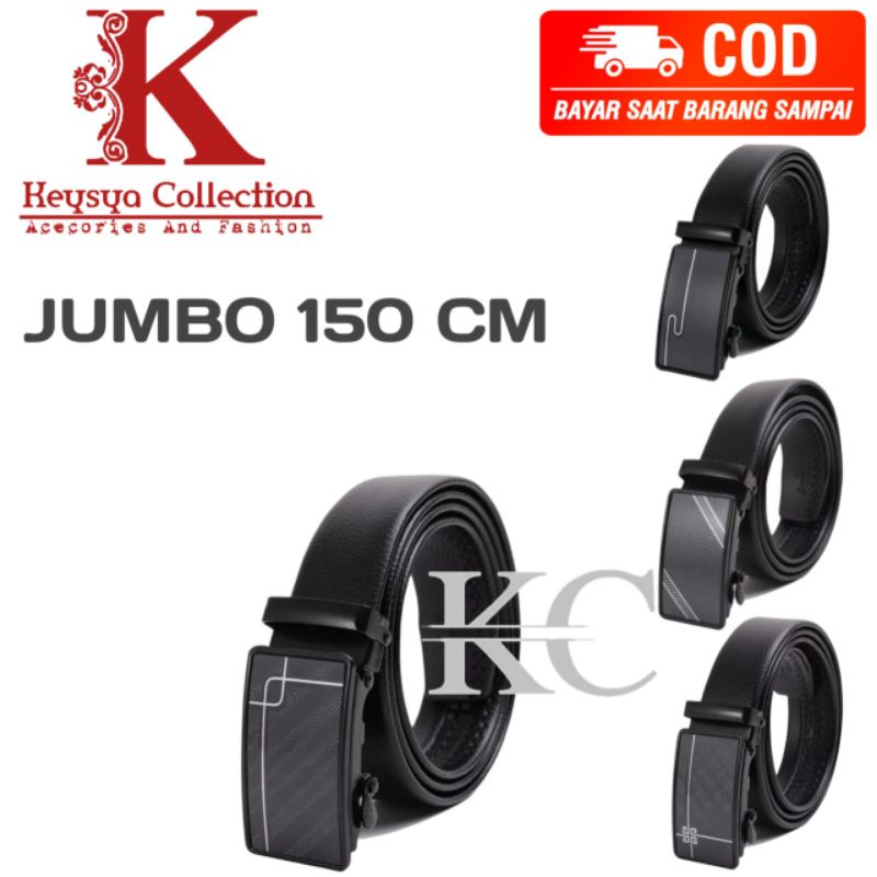 ikat pinggang pria panjang sabuk pria jumbo 150 cm