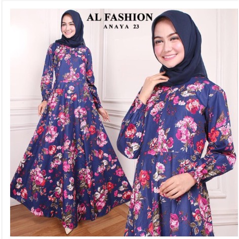 BAJU GAMIS WANITA TERBARU PESTA SYARI JUMBO BALOTELI MODERN PAKISTAN 7