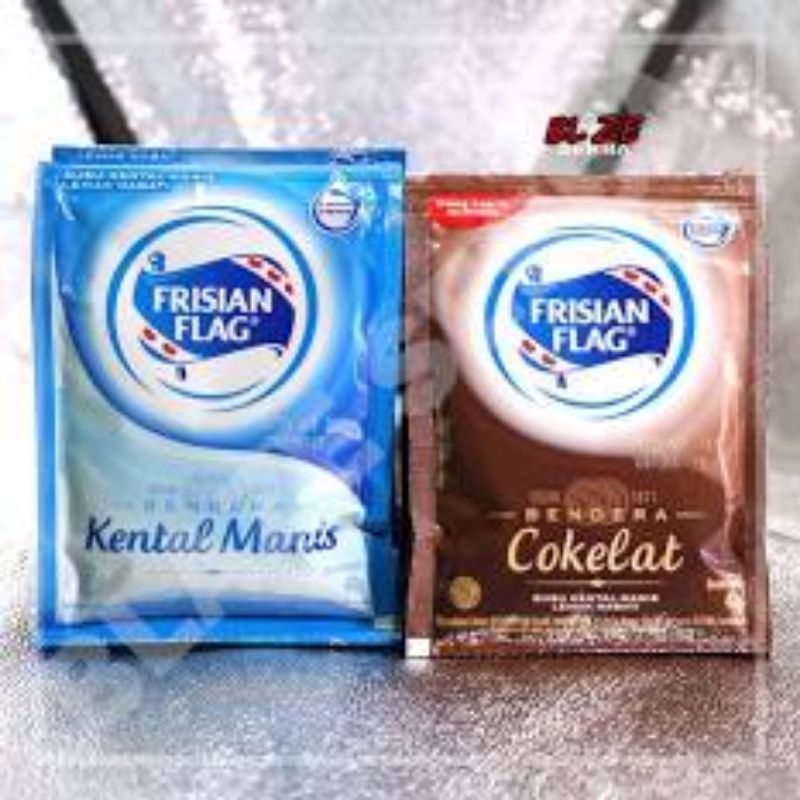 

Susu sachet kental manis Frisian Flag