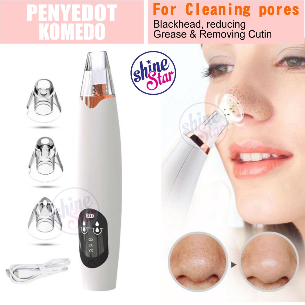 BISA COD - Alat Penyedot Komedo dan Jerawat - Vakum Komedo /Alat Komedo Facial /Alat Sedot Komedo