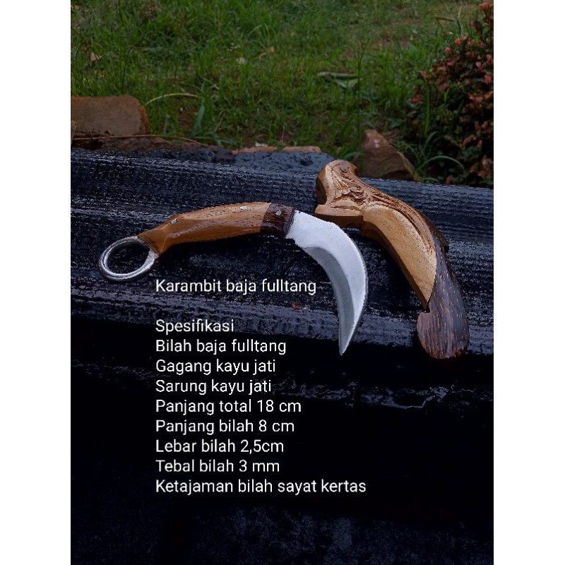karambit baja fulltang