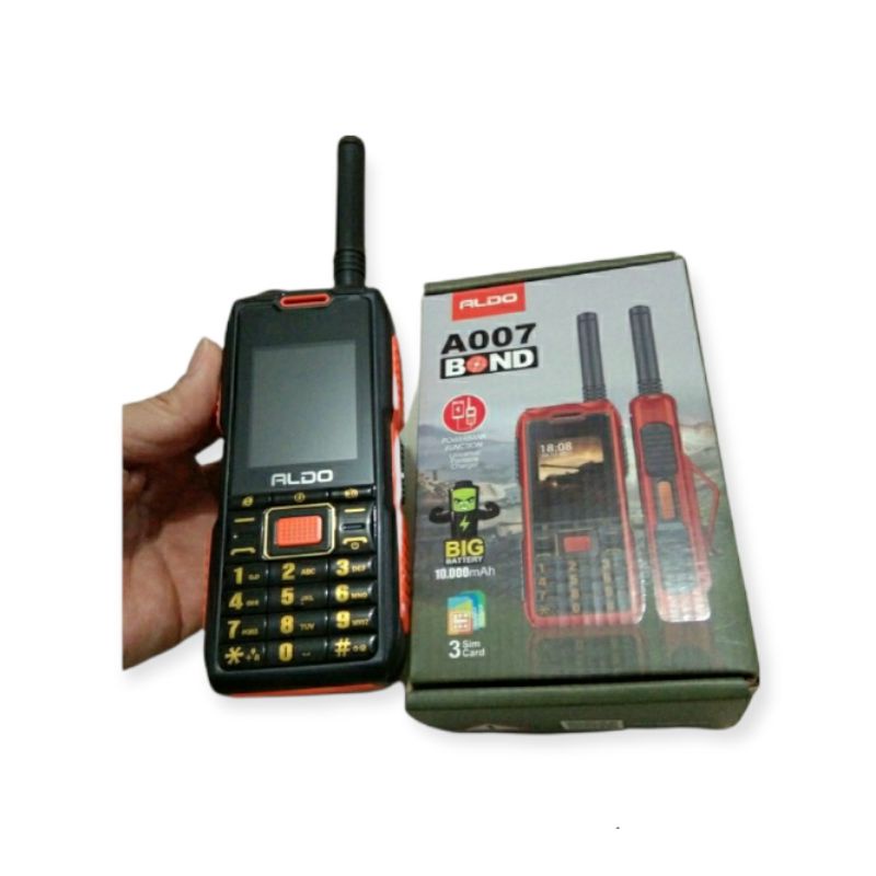HP ALDO A007 BOND LAYAR 2,2 INCHI 3 SIM CARD CAMERA BIG SPEAKER