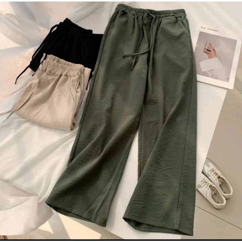 KULOT UNIQLO CELANA KULOT KEKINIAN HITS ARMANY PANTS KULOT SERUT MURAH