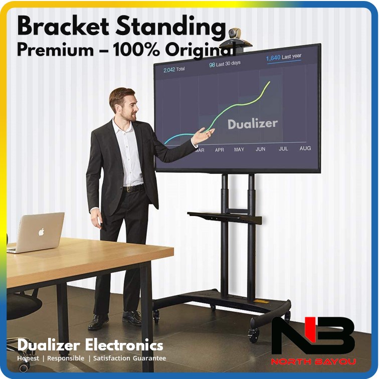 Bracket Standing TV/Monitor LED 85 80 75 70 65 60 55 Inch Stand TV Premium