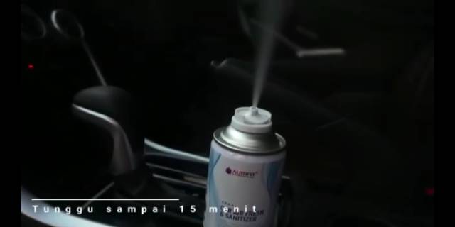 FOGGING MOBIL FRESHNER SPRAY RUANGAN BER AC DAN MOBIL AUTOFIT CAR AIR FRESH AND SANITIZER 150 ML