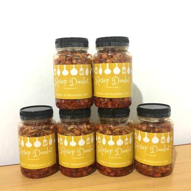 

Sambal / Sambel Teri Medan Kacang Pete