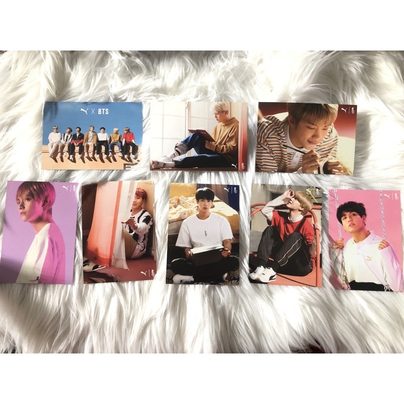 POSTCARD BTS X PUMA