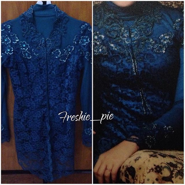 Preloved kebaya hijau tosca