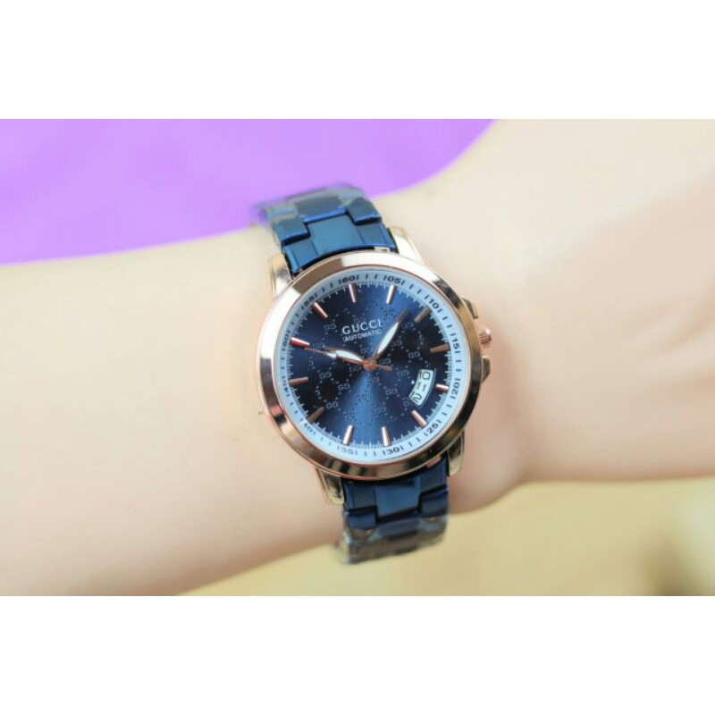 Jam tangngan wanita gucci rantai 4620