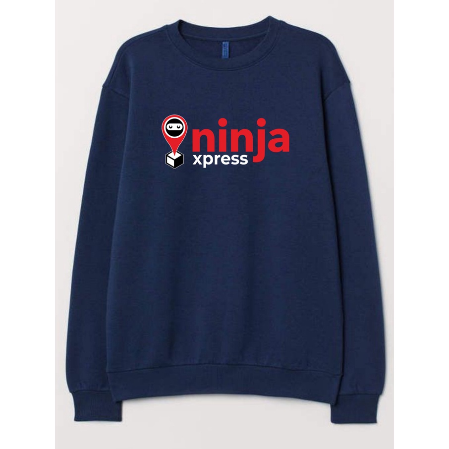 Crewneck Ninja Xpress Sweatshirt Lengan Panjang Allsize