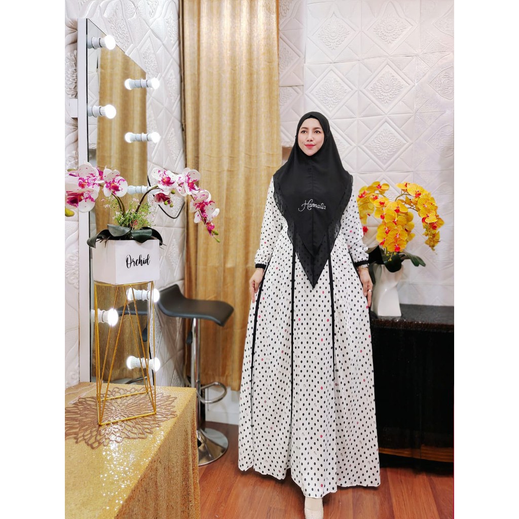 Hanna home dress / gamis set