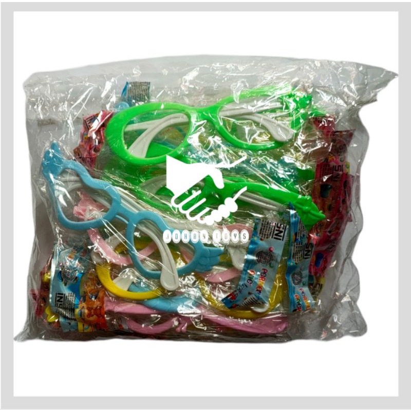 20 Pcs Kaca mata Plastik