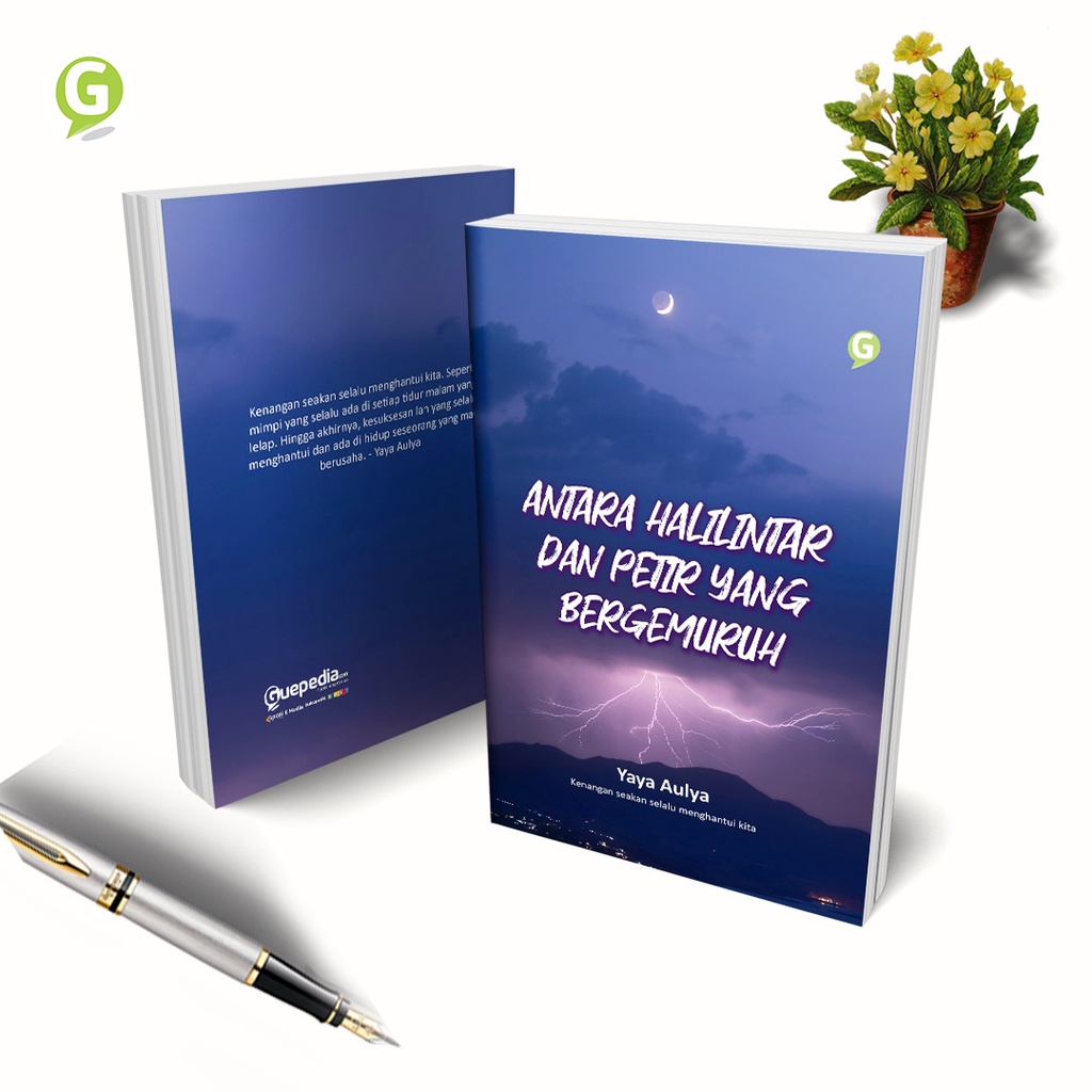 Buku Antara Halilintar dan Petir yang Bergemuruh