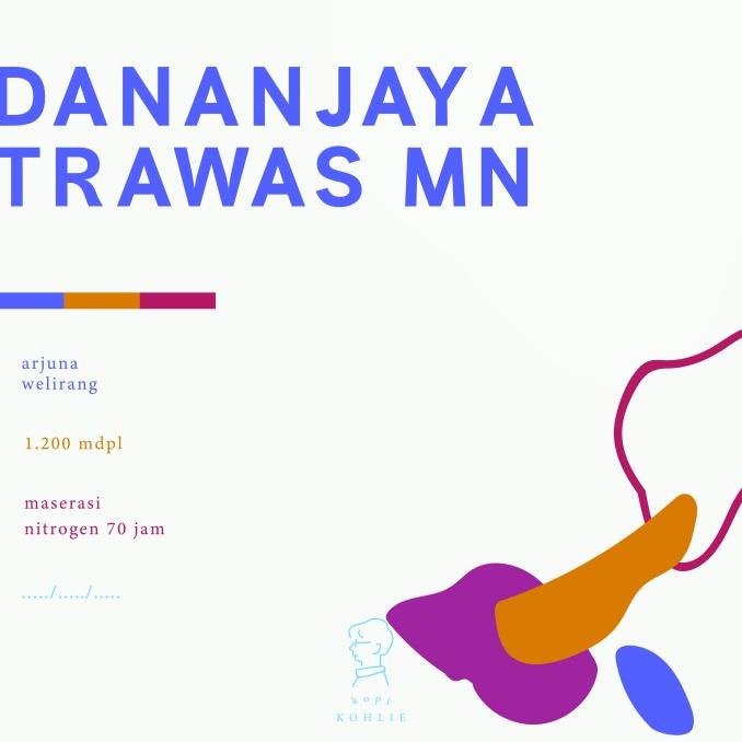 

Dananjaya Trawas 250 gram (Maserasi Nitrogen 70 jam)