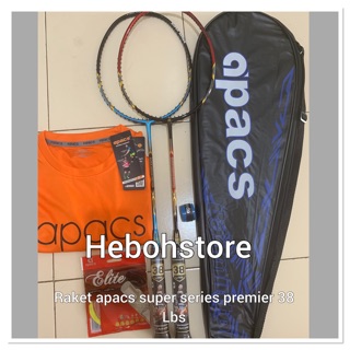 Raket Badminton  APACS  SUPER SERIES PREMIER BONUS Tas 