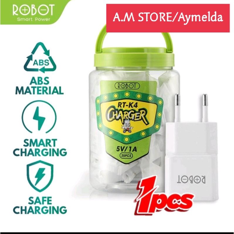 ADAPTOR CHARGER ROBOT BATOK CHARGER ROBOT K4