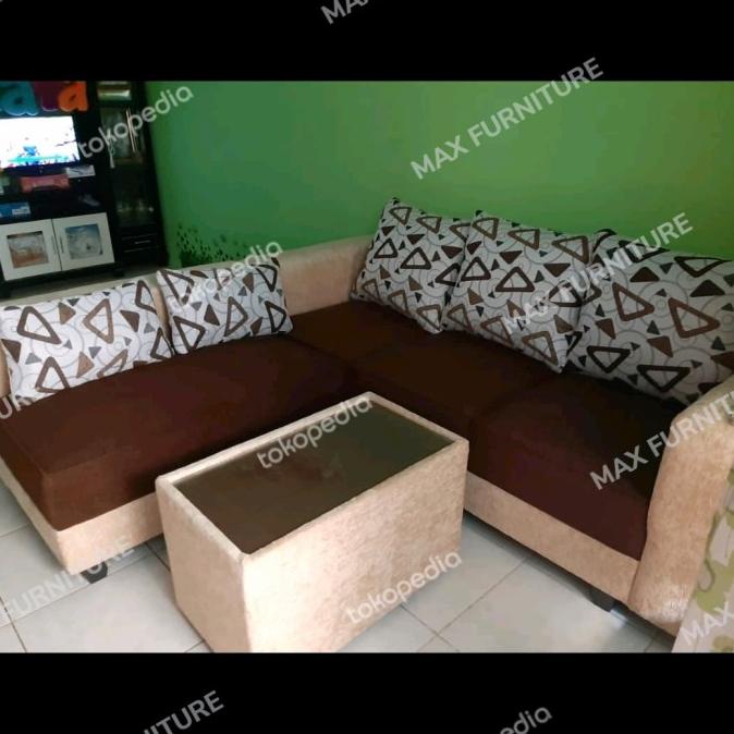 

SOFA TAMU L MINIMALIS + MEJA (PROMO) TGHTFG654