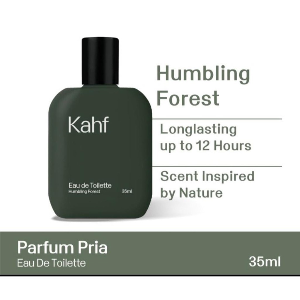Parfum Pria Kahf Humbling Forest Eau de Toilette 35ml Original . Parfum Cowok Kahf Original