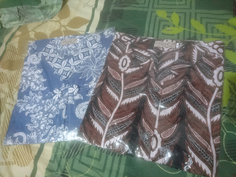 Atasan Batik Dolby Dolbi Dobby Doby Tenun Sutra Tulis Halus Katun Atbm Baron ,sarombit Atasan