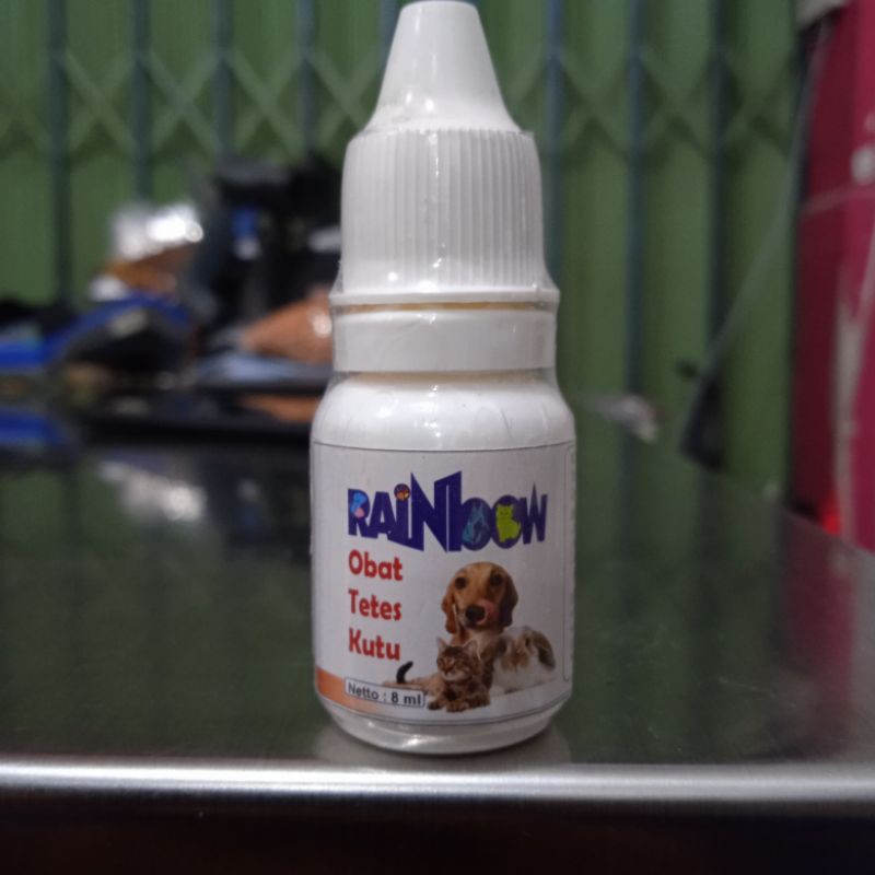 Rainbow Obat Tetes Kutu 8ml obat kutu Kucing Anjing Kelinci