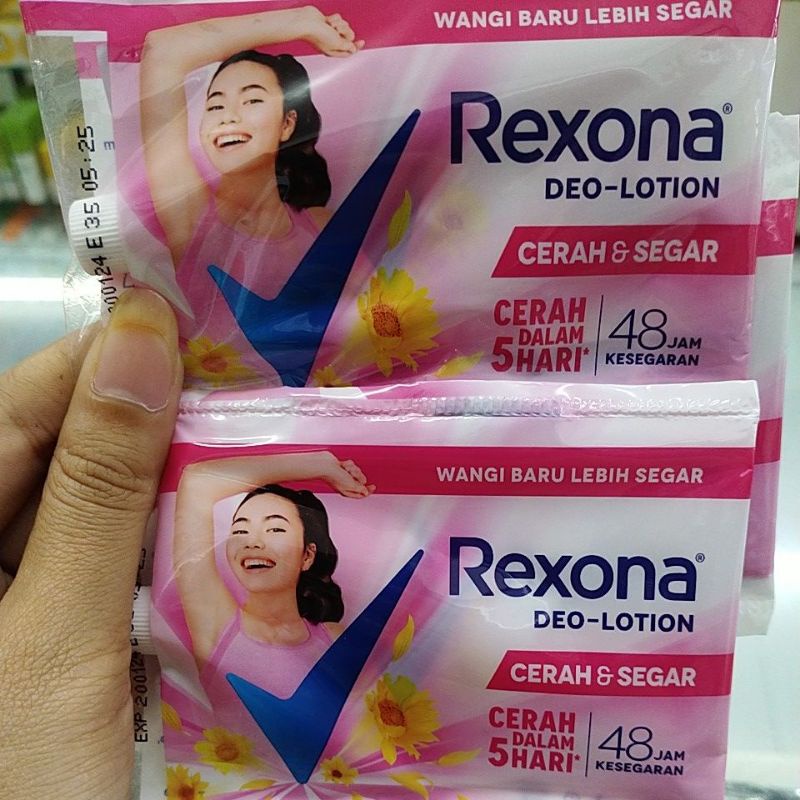 REXONA DEO LOTION CERAH&SEGAR 9gr(SACHET)