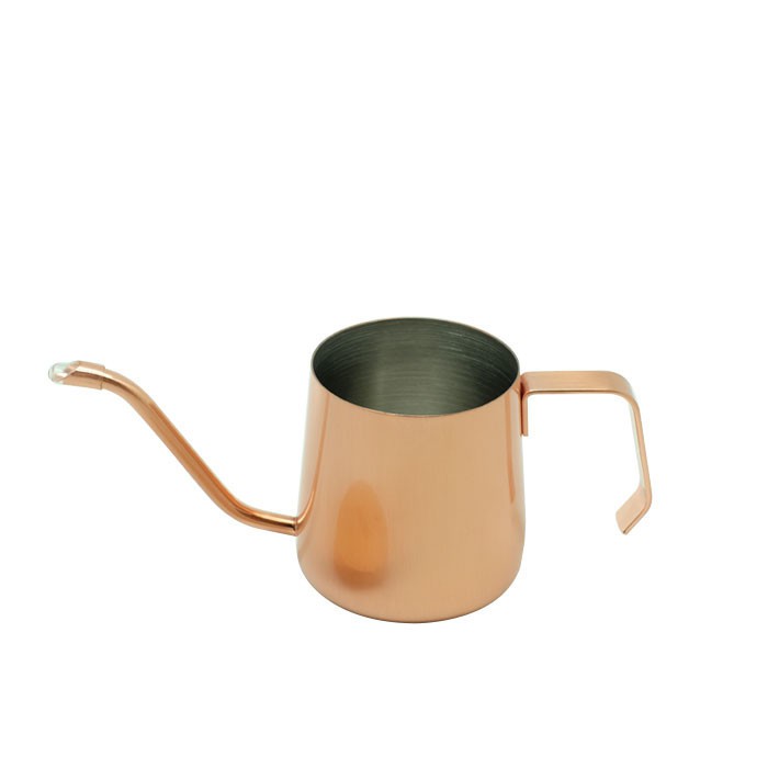 A-IDIO - Drip Coffee Kettle 240ml (Rose Gold) | Teko Leher Angsa-1
