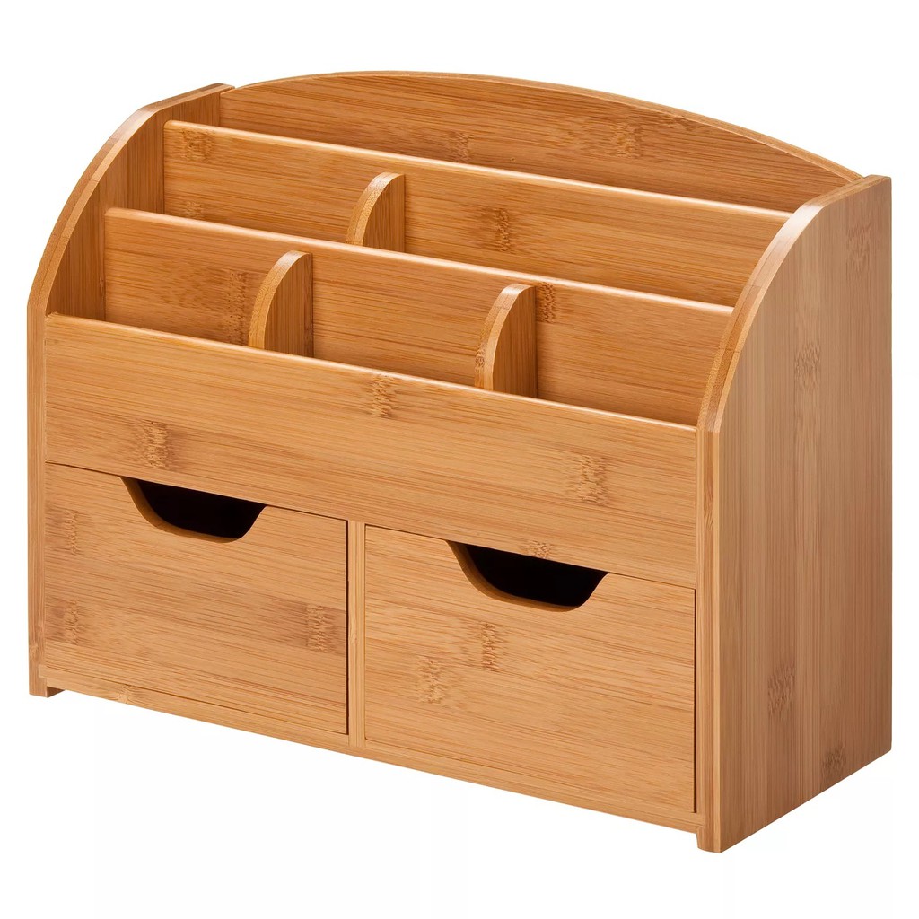 Desk Organizer Kantor Laci, Kotak Penyimpanan Meja