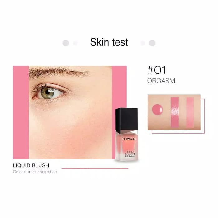 O.TWO.O Blush On Kosmetik Makeup Cair Tahan Lama o two o otwoo Liquid Blush on