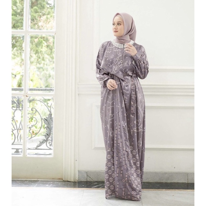 SEMESTA DRESS VANILLA HIJAB DOVE