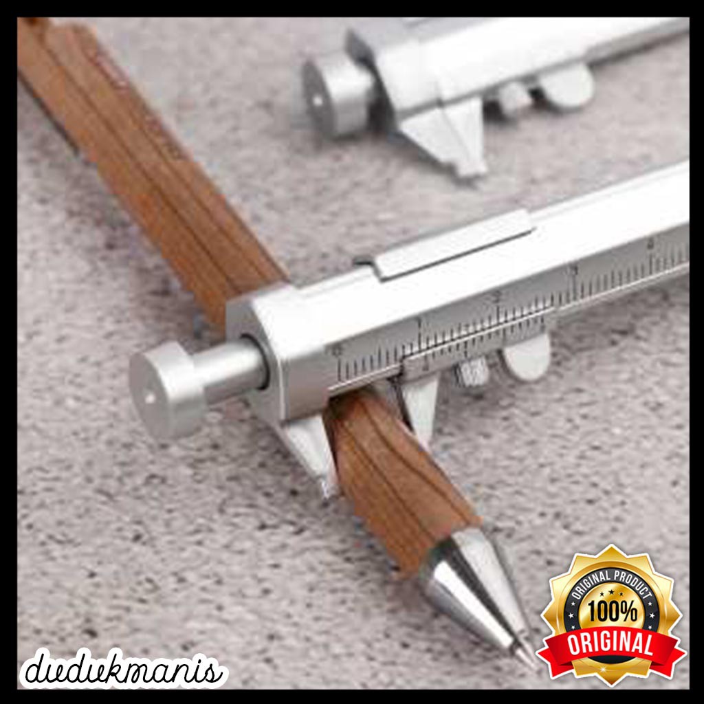 

Pena Multifungsi Ballpoint Measuring Tool Scale Ruler PER-1515