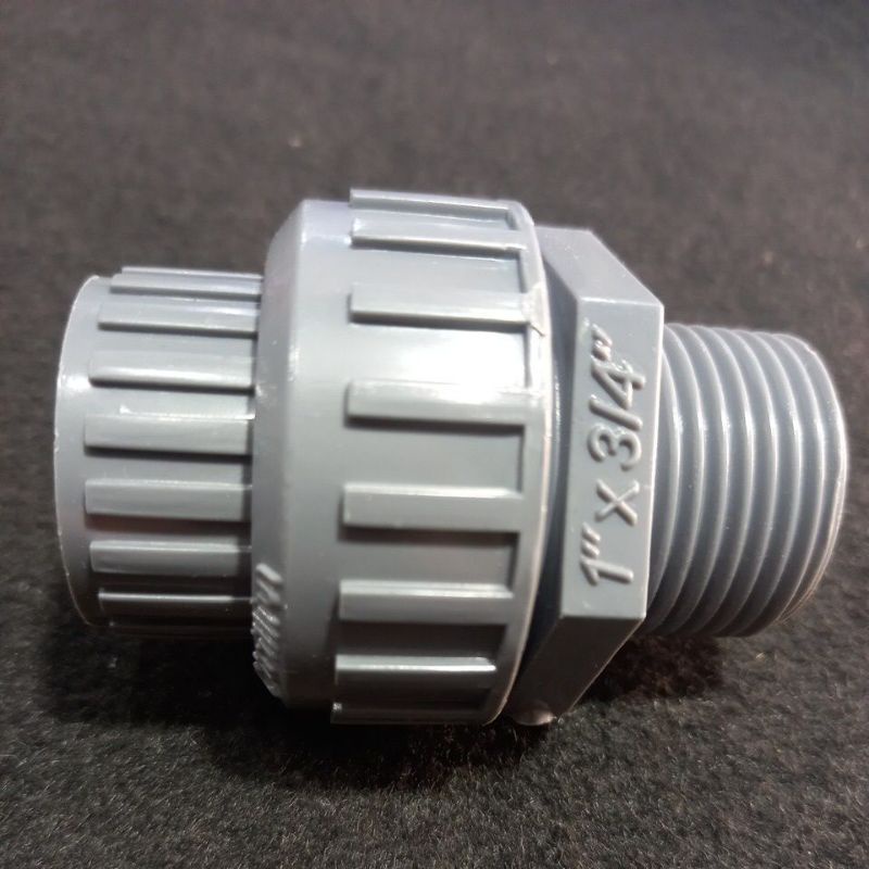 water mur drat luar 1 inch pipa pvc 3/4 inch Trilliun