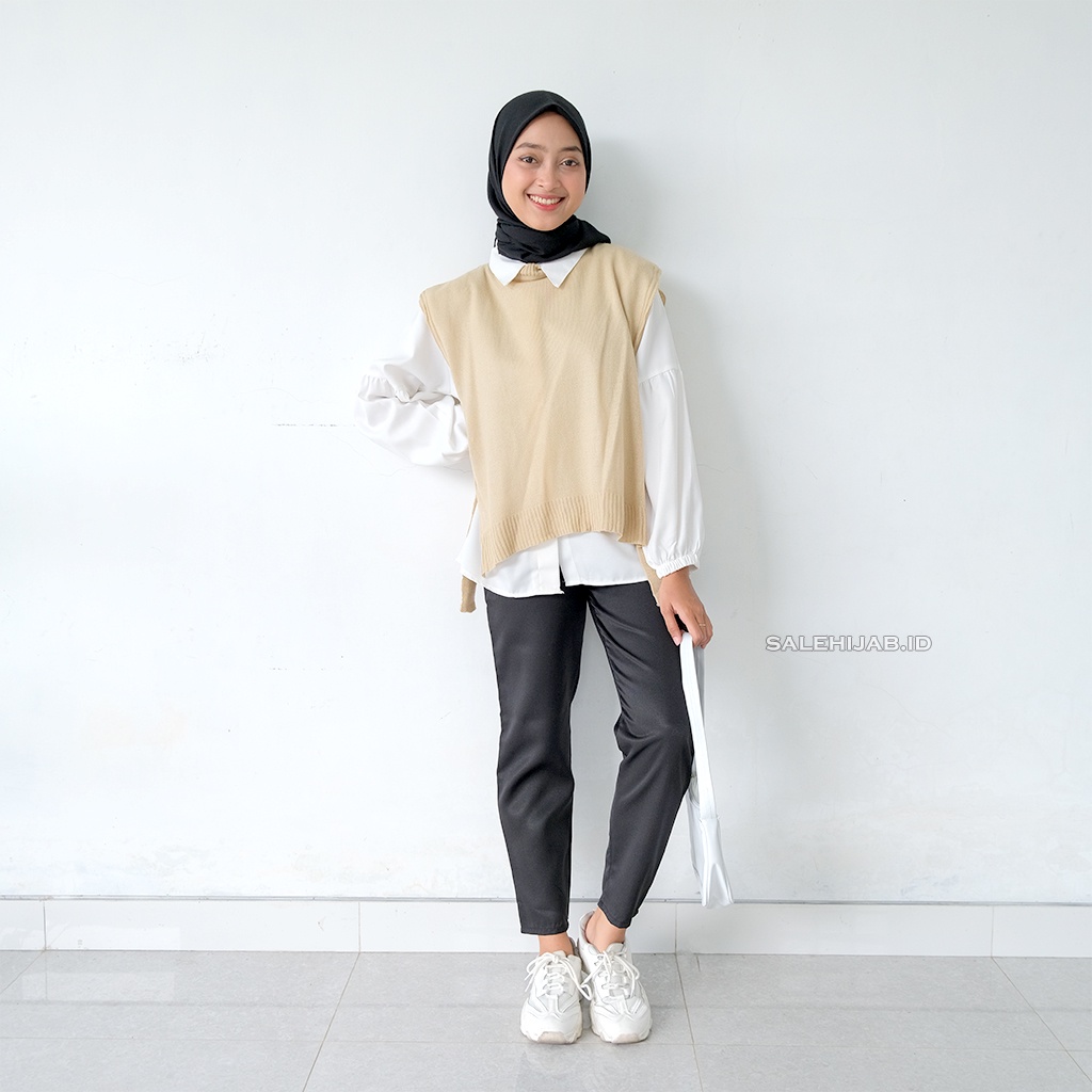 BAGGY PANTS AMERICAN DRILL (celana beggy panjang bagy wanita)-2