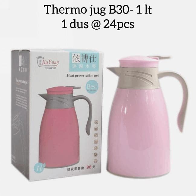 Water Jug Thermo 1000 Ml Thermos 1 Liter Tempat Air Minum Panas Dingin