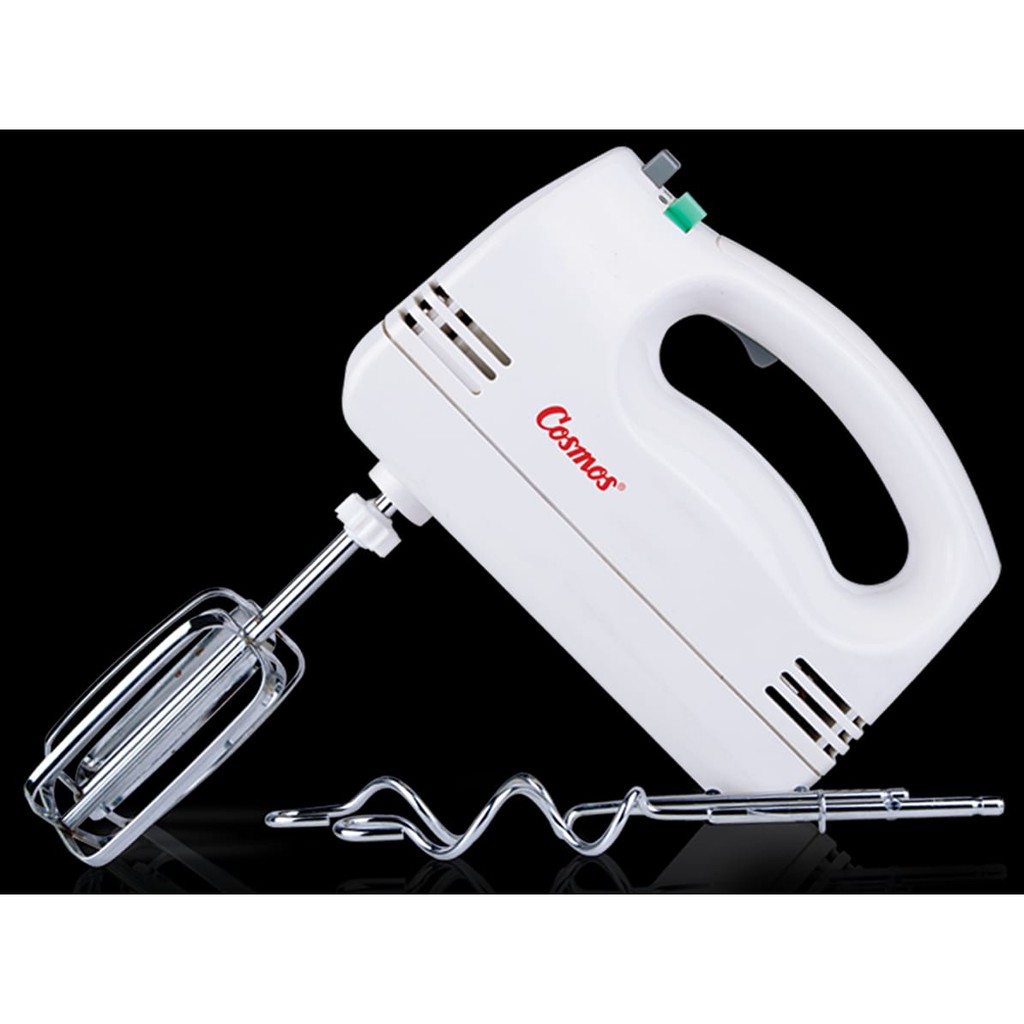 Cosmos CM 1279 Hand Mixer 175Watt 5 Pengatur kecepatan, 2 Pengaduk dan 2 Pengait Pengocok Kue dll