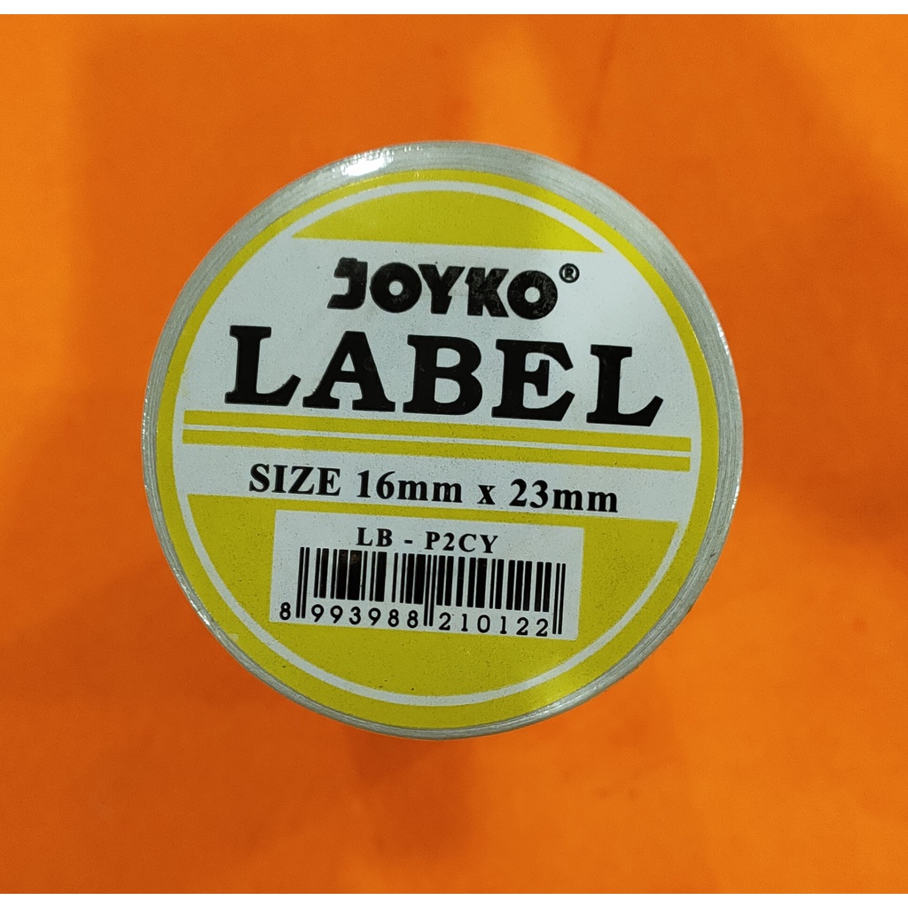 

KERTAS LABEL HARGA JOYKO 2 BARIS KUNING LB - P2CY ( 10 PCS )