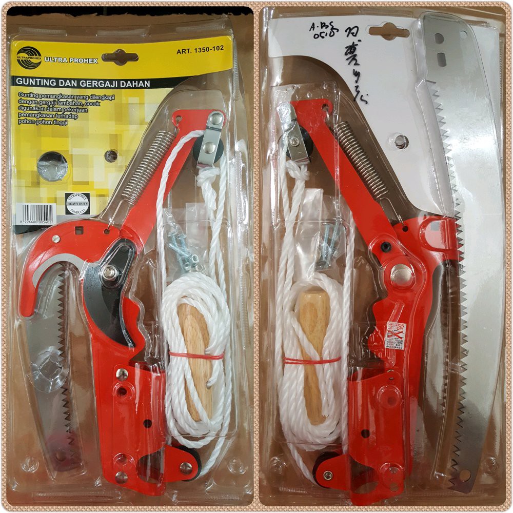 Alat Potong Gergaji Dahan ranting Rambutan Prohex Galah Pruning saw