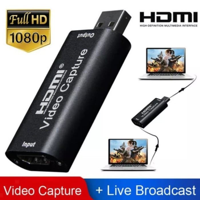 HDTV Video Capture Card USB 2.0 HD 1080P HDTV Record Live Streaming HDTV