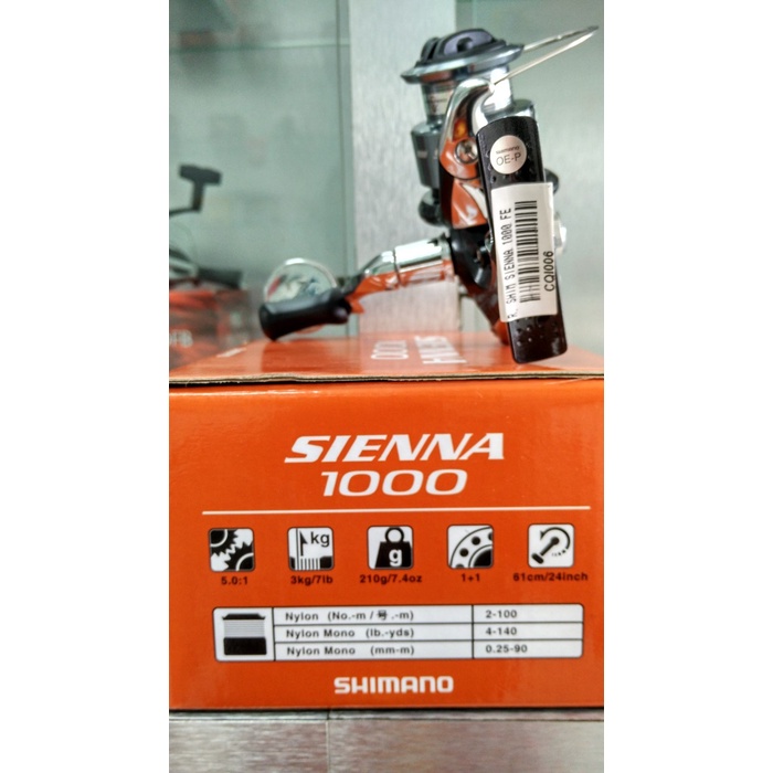 COD Reel SHIMANO SIENNA 1000 FE