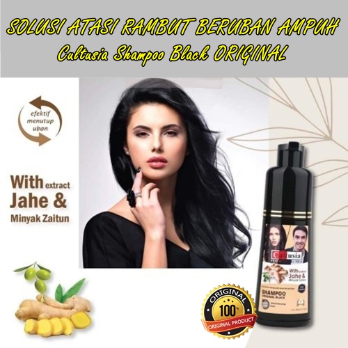 shampo uban cultusia penghilang rambut uban alami shampoo penghitam uban 160ml BPOM