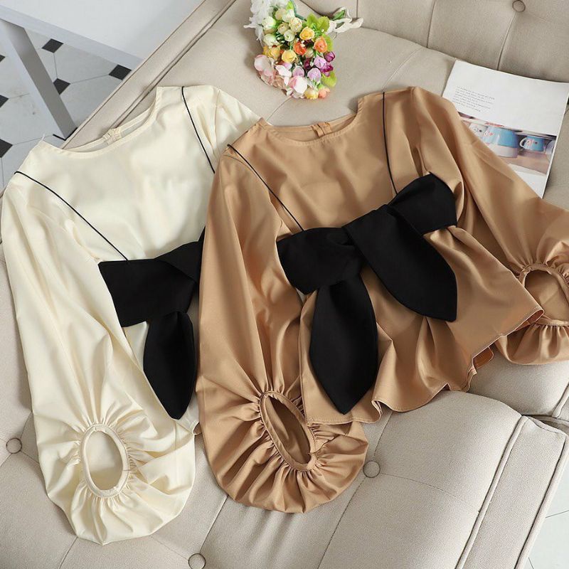 Vallina Outfit Wanita Terbaru Blouse Atasan Wanita Kekinian Murah Baju Wanita Outfit Ngampus