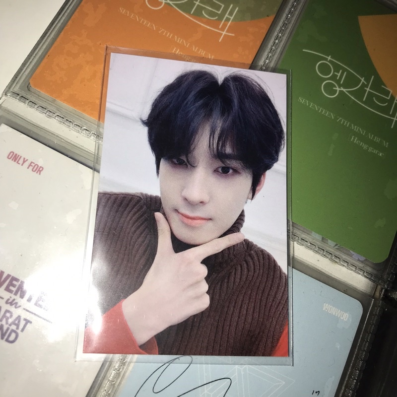 GB GONGBANG BROADCAST PHOTOCARD PC WONWOO HOME YMMD YOU MADE MY DAWN RARE