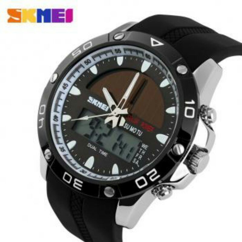 [BISA COD] TERMURAH SKMEI Jam Tangan Analog Digital Pria - AD1064E