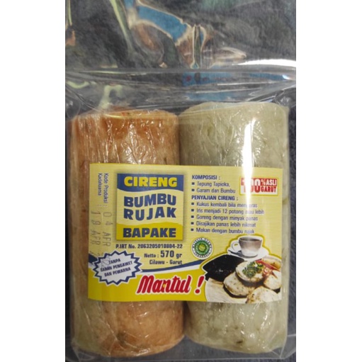 

CIRENG BUMBU RUJAK 2 PACK ORIGINAL DAN PEDAS 570GR