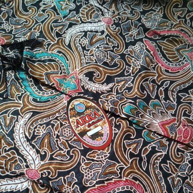 Batik Pria Kemeja Batik Slim Fit Modern Lengan Panjang Corak Motif Unik Luigi Batani - Lb 438